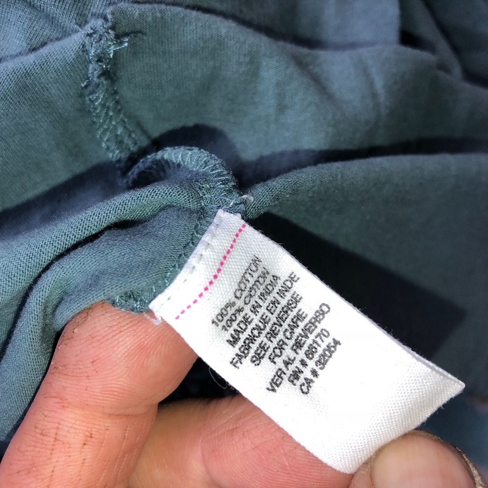 FREE PEOPLE cotton tie bottom top/cute back - Picture 2 of 7
